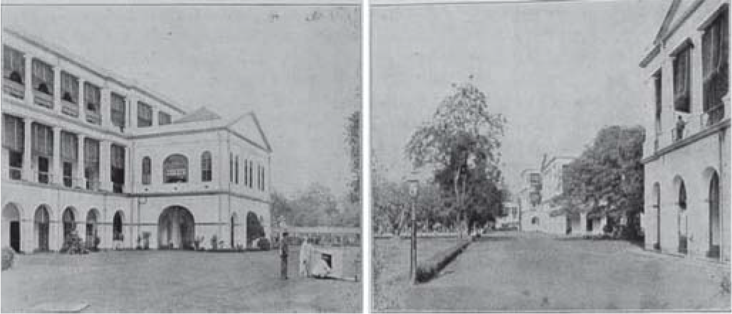 Views of the Madras General Hospital, early 1900s. (source: Nicholas Senn,23 pp. 198 and 199)