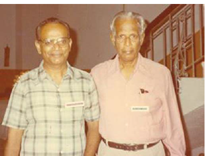 Dr K.R. Nair and Dr Jacob Chandy